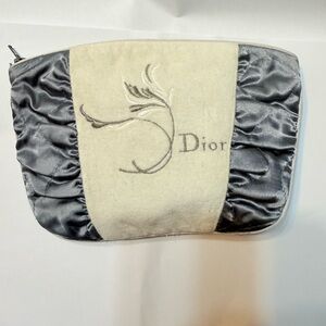Vintage Dior Cosmetic Makeup Pouch bag Vintage